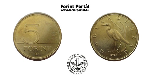 2024-es 5 forintos - (2024 5 forint)