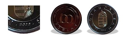2022-es 100 forint proof tkrveret