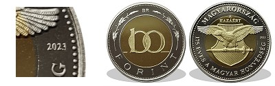 2023-as 100 forint 175 �ves a Magyar Honv�ds�g