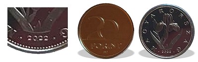 2022-es 20 forint proof tkrveret