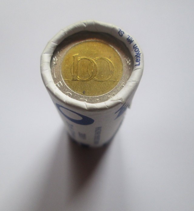 1999-es Bi-metl 100 forintos rolni - (1999 100 forintos rolni)